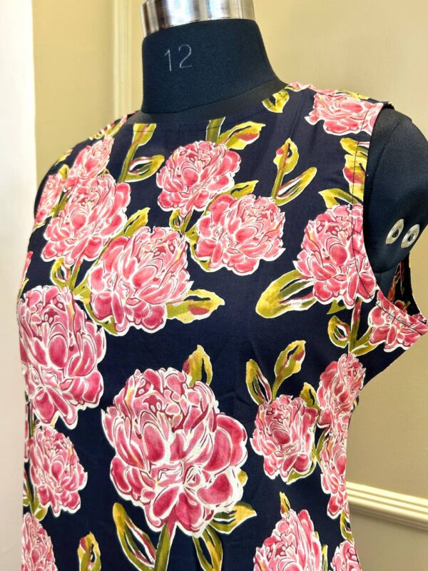 Sleeveless A-Line Summer Dress - Image 2