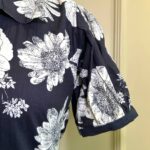 Black Blossom Midi Dress - Image 6