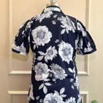 Black Blossom Midi Dress - Image 7