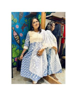 Kalidar Dress With Dupatta