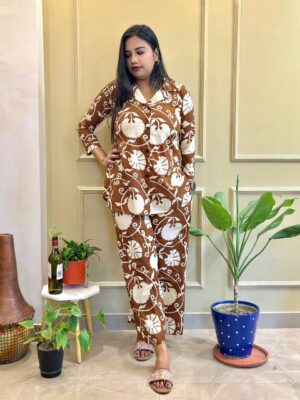 Mocha Vine Coord Set