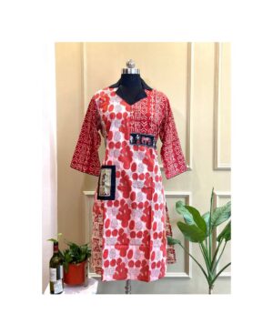 Tribal Tales Patchwork Kurti
