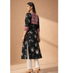 Midnight Botanica Angrakha Cotton Kurti